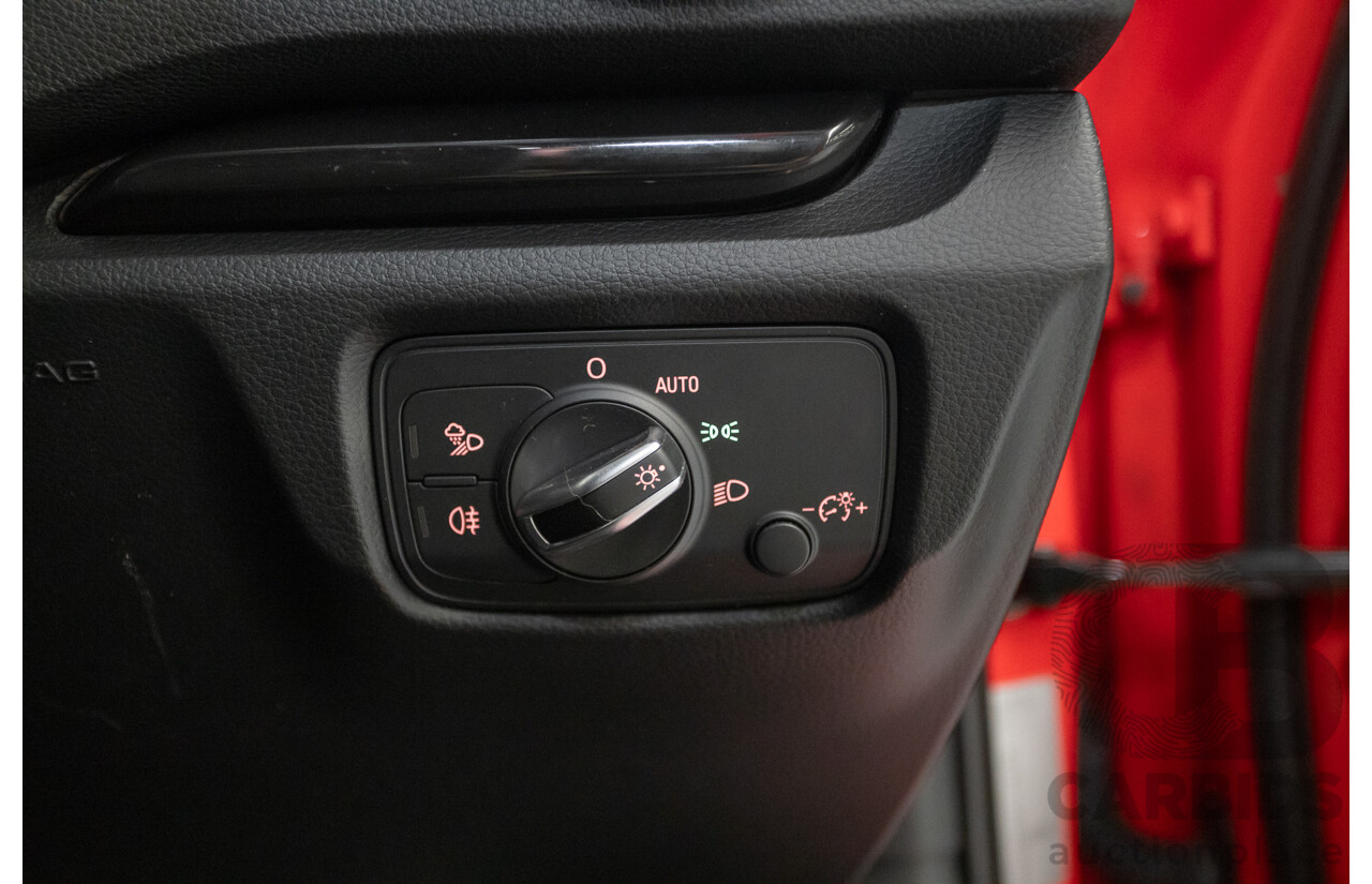 5/2015 Audi S3 2.0 TFSI Quattro (AWD) 8V MY15 4D Sedan Misano Red Pearlescent Turbo 2.0L