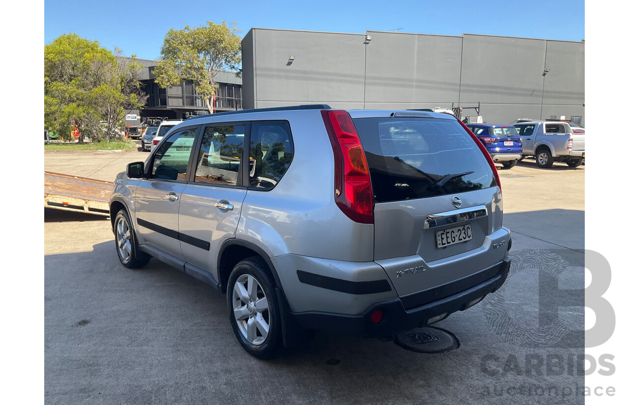 7/2008 Nissan X-Trail TL (4x4) T31 4d Wagon Silver 2.0L