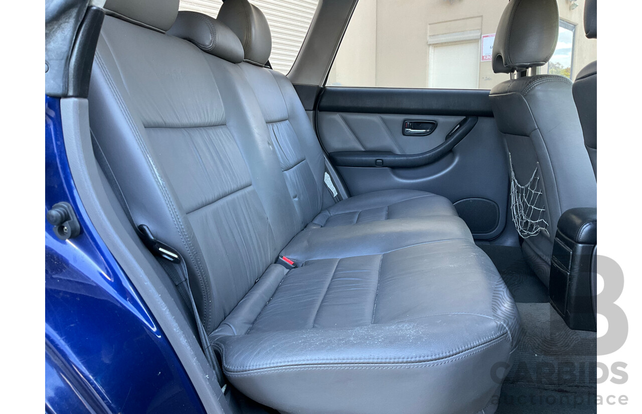 5/2002 Subaru Outback Limited (AWD) MY02 4d Wagon Blue 2.5L