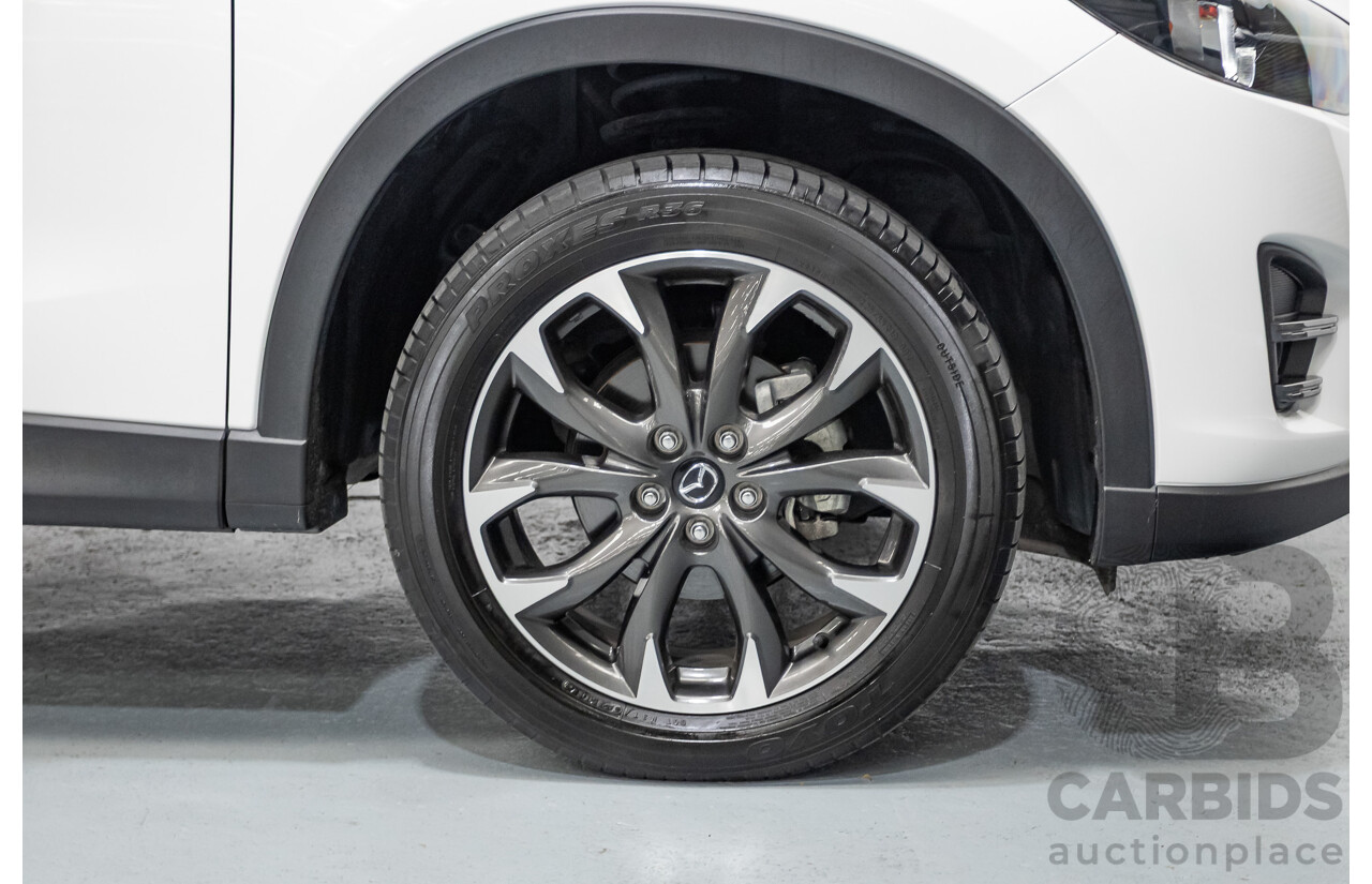 10/2016 Mazda Cx-5 GT (AWD) MY17 4D Wagon White 2.5L