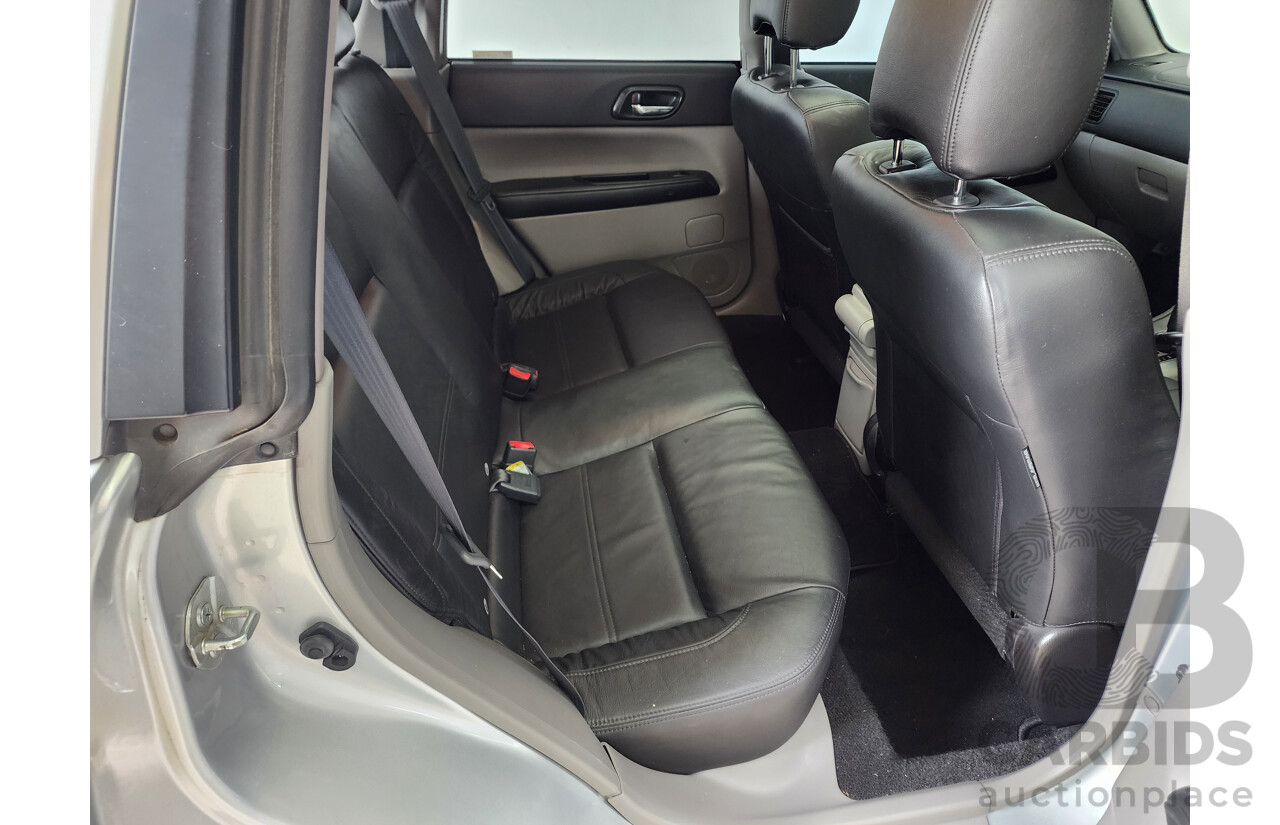 6/2007 Subaru Forester XS Luxury MY07 4d Wagon Silver 2.5L
