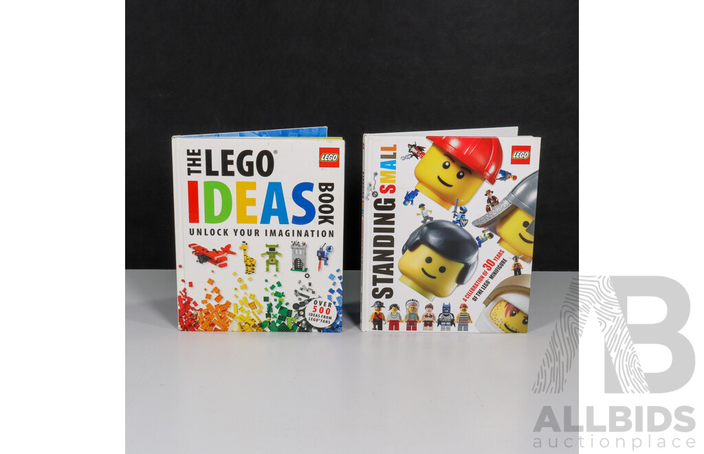 Lot of Two LEGO Reference Books, LEGO Ideas and Standing Small (2)