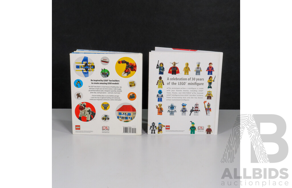 Lot of Two LEGO Reference Books, LEGO Ideas and Standing Small (2)
