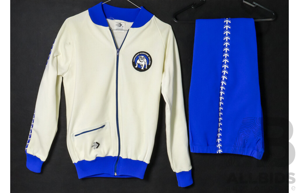 Vintage Peerless Canterbury Bankstown Bulldogs Tracksuit