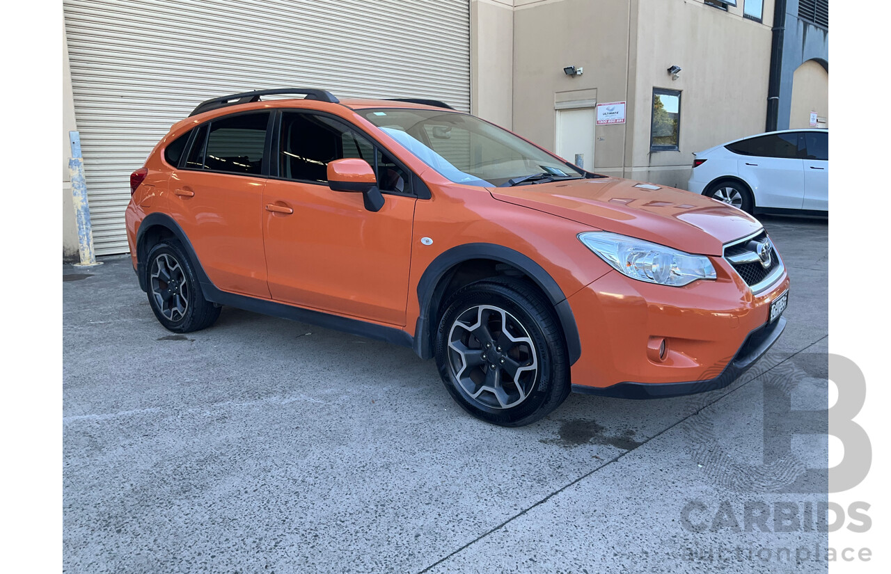 6/2012 Subaru XV 2.0i 4d Wagon Orange 2.0L
