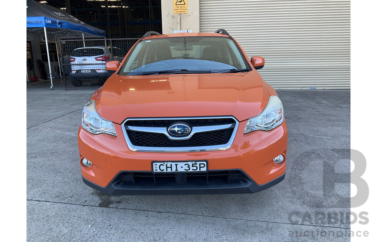 6/2012 Subaru XV 2.0i 4d Wagon Orange 2.0L