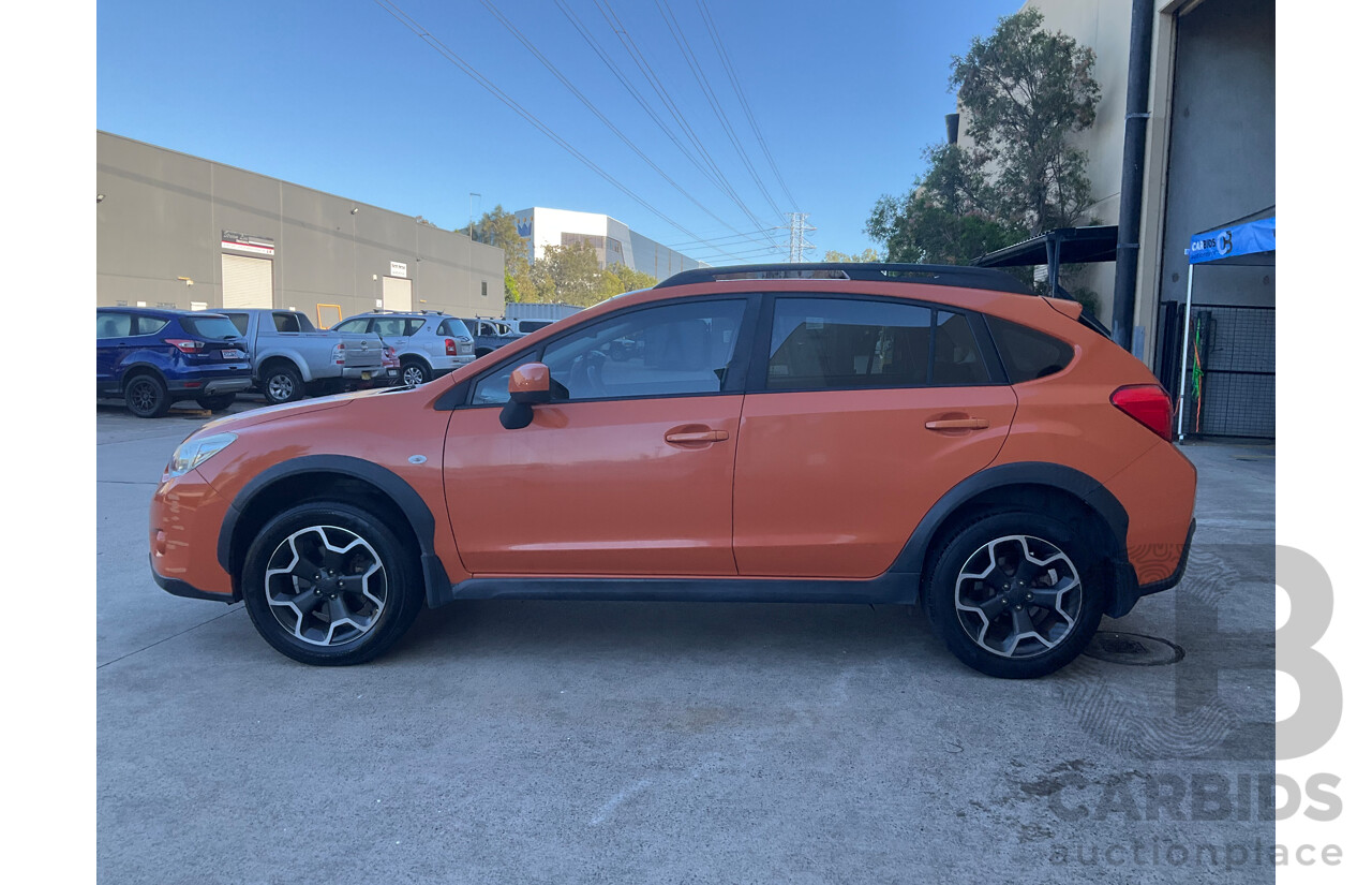 6/2012 Subaru XV 2.0i 4d Wagon Orange 2.0L