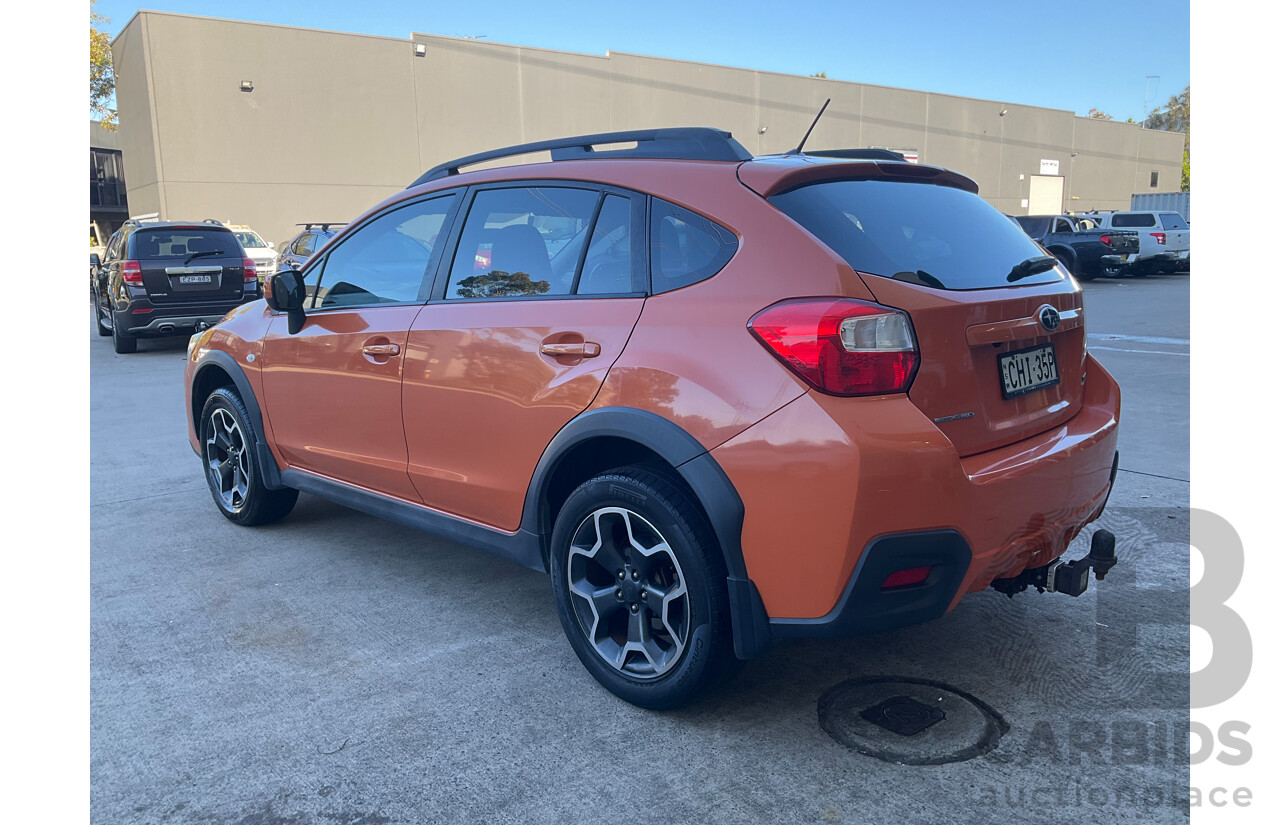 6/2012 Subaru XV 2.0i 4d Wagon Orange 2.0L