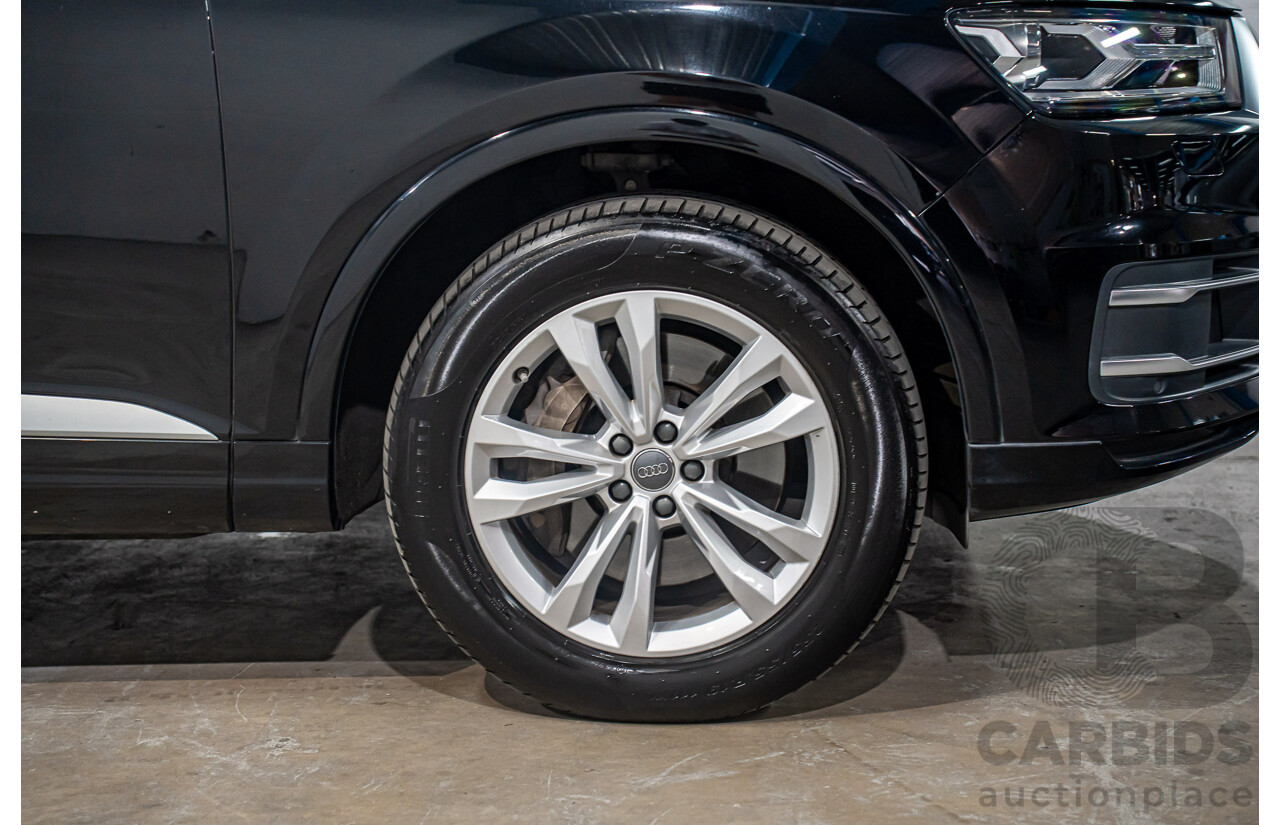 8/2017 Audi Q7 3.0 TDI Quattro (160kW AWD) 4M MY17 4d Wagon Brilliant Black Turbo Diesel V6 3.0L
