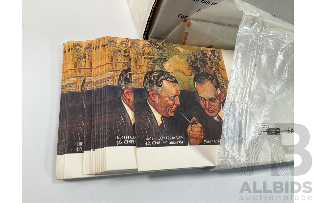 Collection of Australian First Day Covers, Many Multiples Spanning 1982 to 1985 Including 150th Anniversary Charles Darwin Visit to Australia, America's Cup Triumph 1983, ANPEX 1982 and More