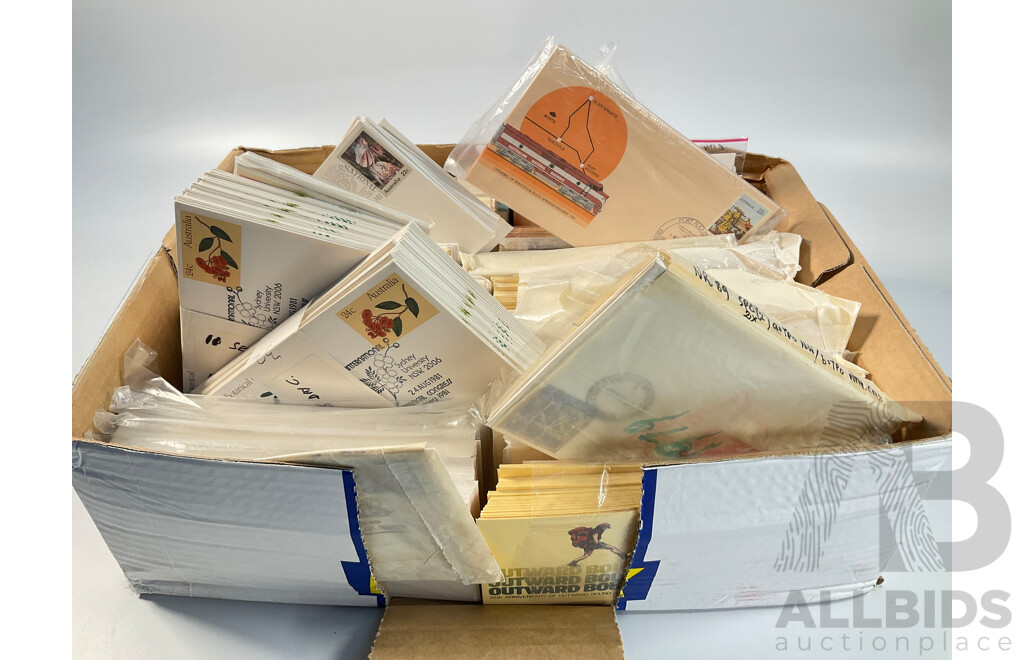 Collection of Australian First Day Covers, Many Multiples Spanning 1980 to 1983 Including Outward Bound, Opening of Canberra GPO and 1983 Philatelic Exhibition, XIII International Botanical Gardens Congress and More