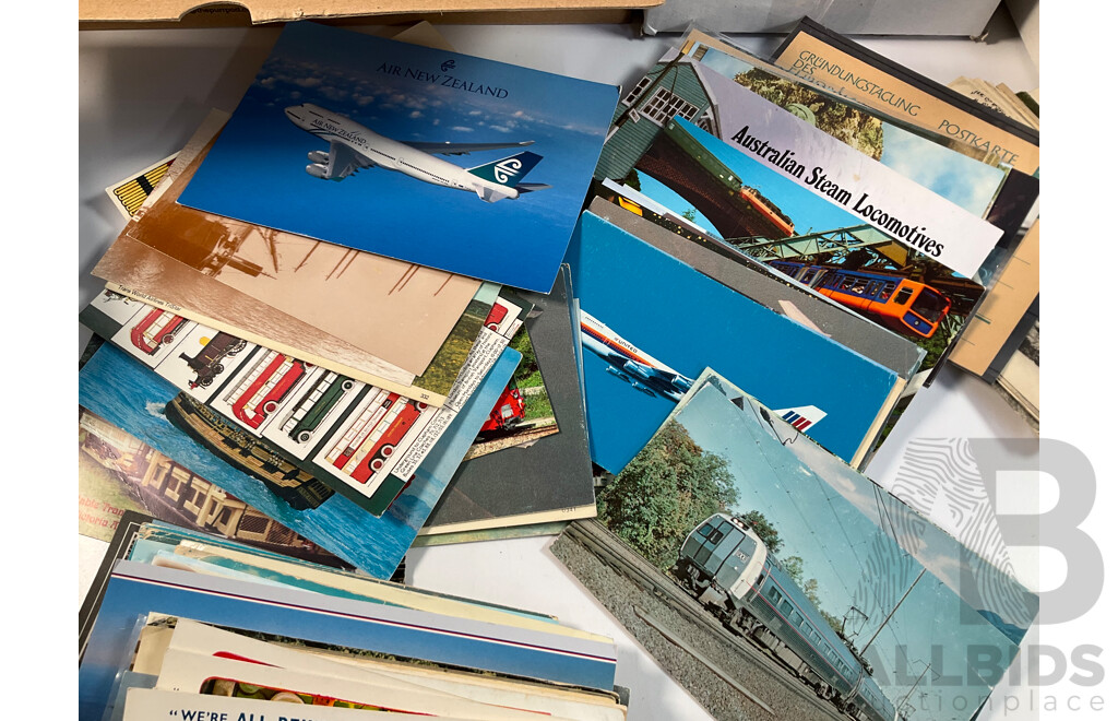 Collection of Antique and Vintage International Post Cards Including Many Australian, Philippines, United Kingdom, New Zealand, Rome, China, Thailand, Greece, USA and More