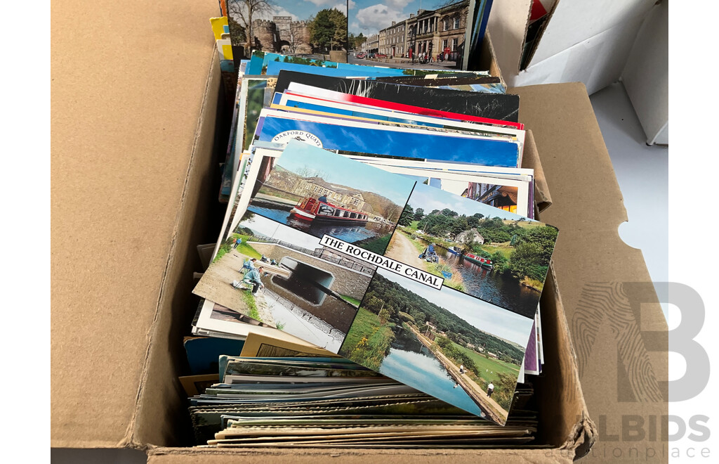 Collection of Antique and Vintage International Post Cards Including Many Australian, Philippines, United Kingdom, New Zealand, Rome, China, Thailand, Greece, USA and More