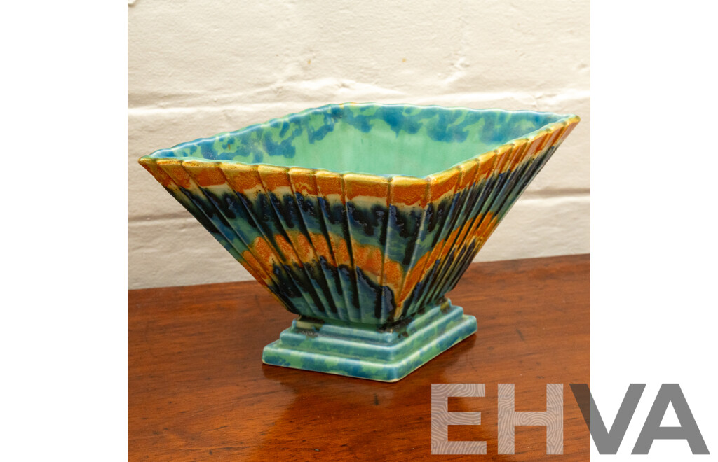 Vintage Sylvac Glazed Ceramic Vase