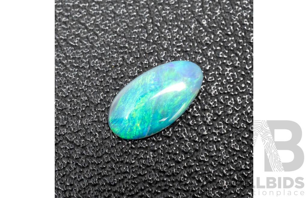 0.55ct Oval Lightning Ridge Opal