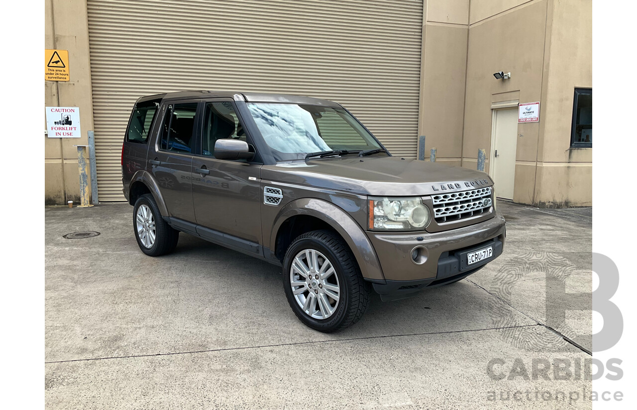 1/2013 Land Rover Discovery 4 TDV6 (4x4) MY13 4d Wagon Bronze Turbo Diesel 3.0L - 7 Seater