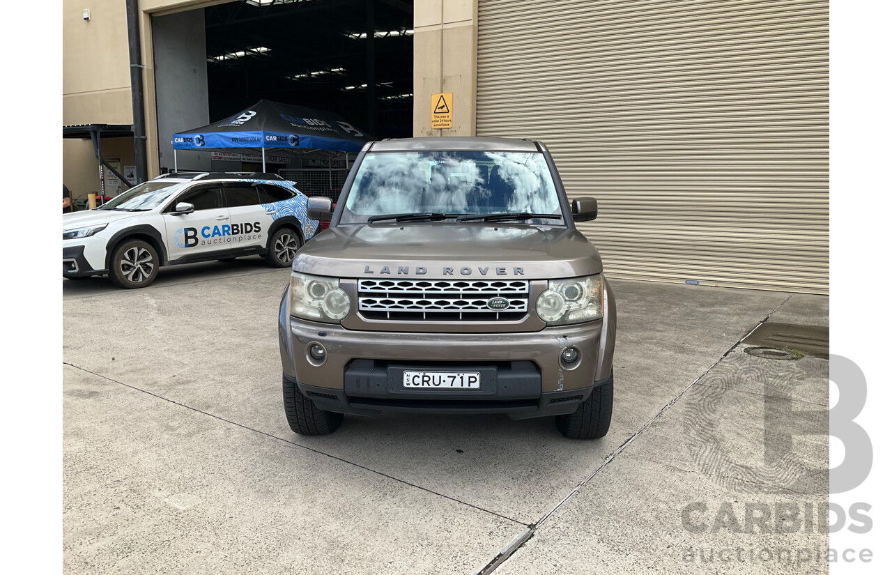 1/2013 Land Rover Discovery 4 TDV6 (4x4) MY13 4d Wagon Bronze Turbo Diesel 3.0L - 7 Seater