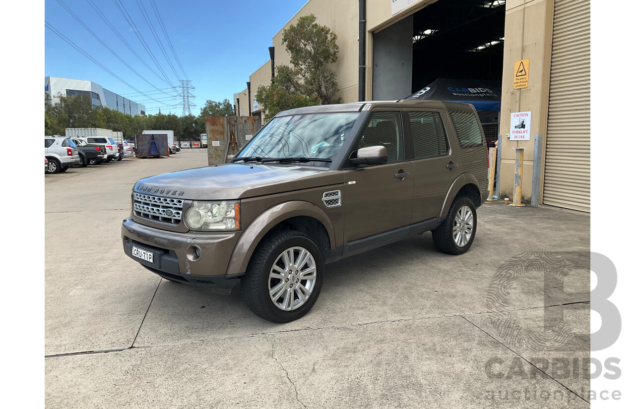 1/2013 Land Rover Discovery 4 TDV6 (4x4) MY13 4d Wagon Bronze Turbo Diesel 3.0L - 7 Seater