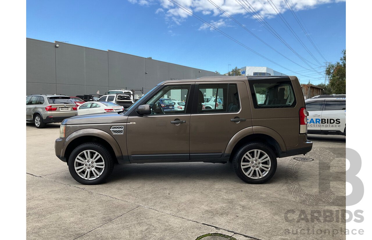 1/2013 Land Rover Discovery 4 TDV6 (4x4) MY13 4d Wagon Bronze Turbo Diesel 3.0L - 7 Seater