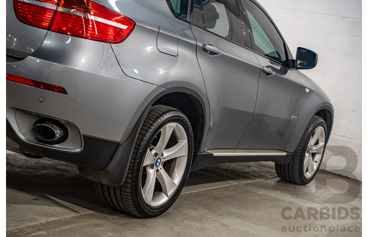 06/2009 BMW X6 xDrive35i (AWD) E71 4d Coupe Space Grey Metallic Turbo 3.0L