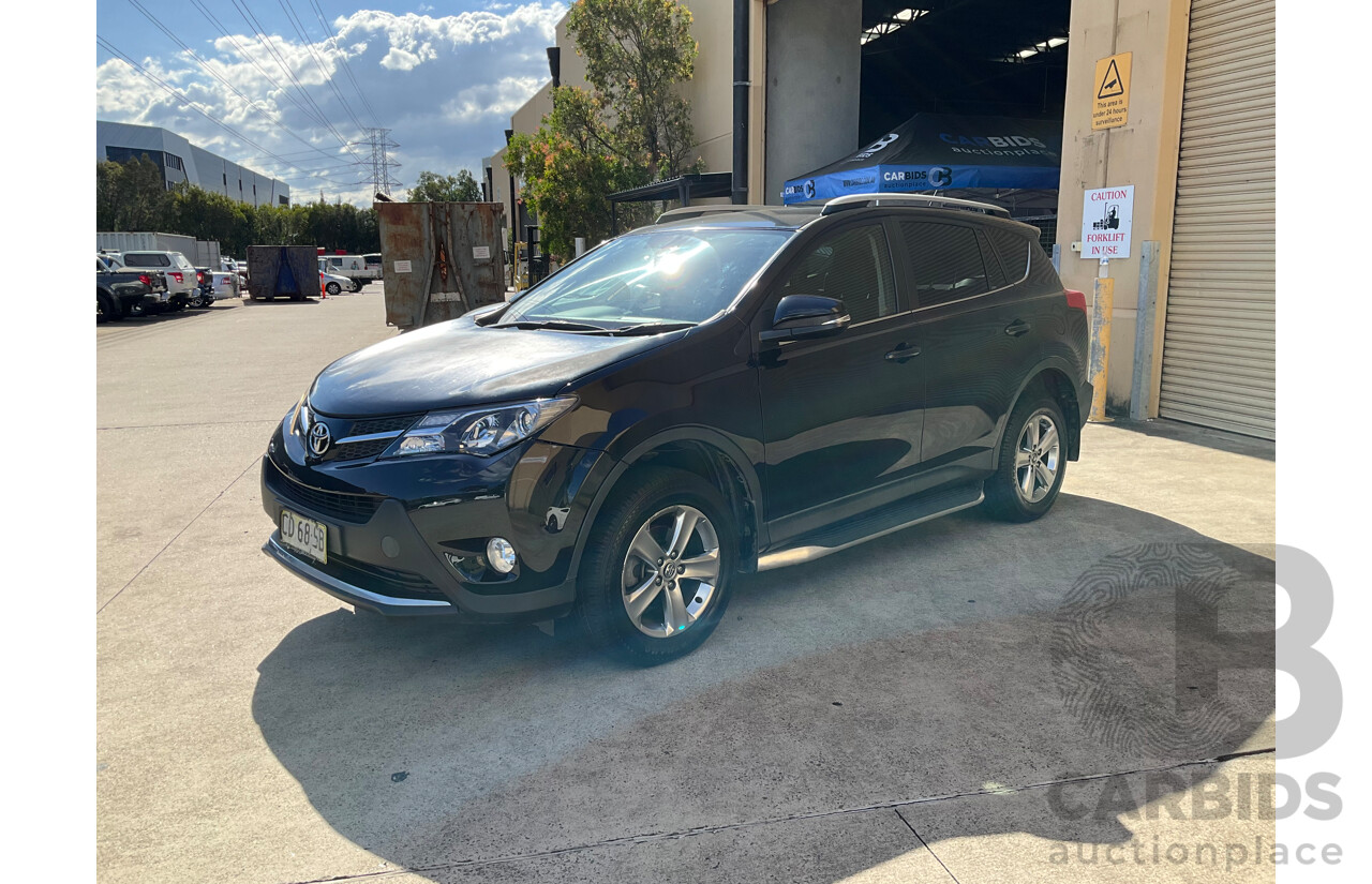 4/2015 Toyota RAV4 GXL (FWD) ZSA42R MY14 Upgrade 4d Wagon Black 2.0L