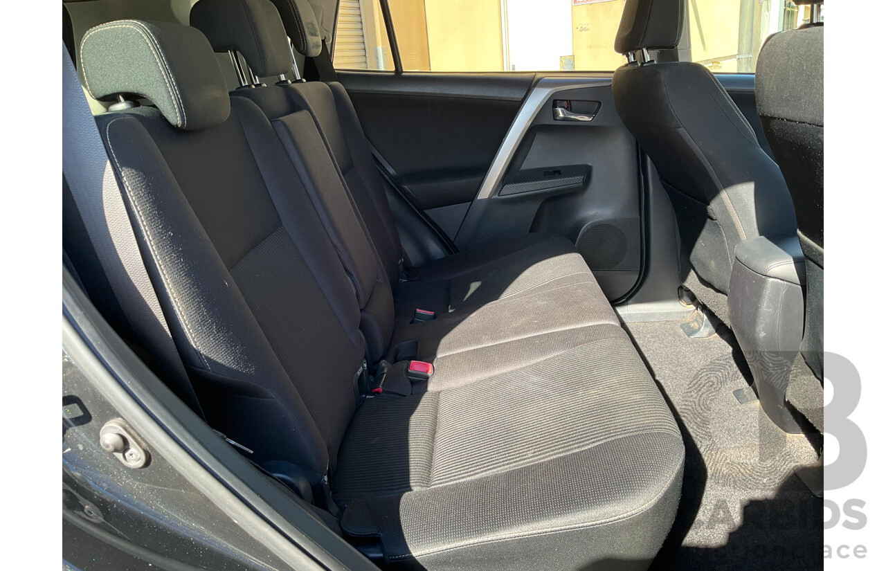 4/2015 Toyota RAV4 GXL (FWD) ZSA42R MY14 Upgrade 4d Wagon Black 2.0L