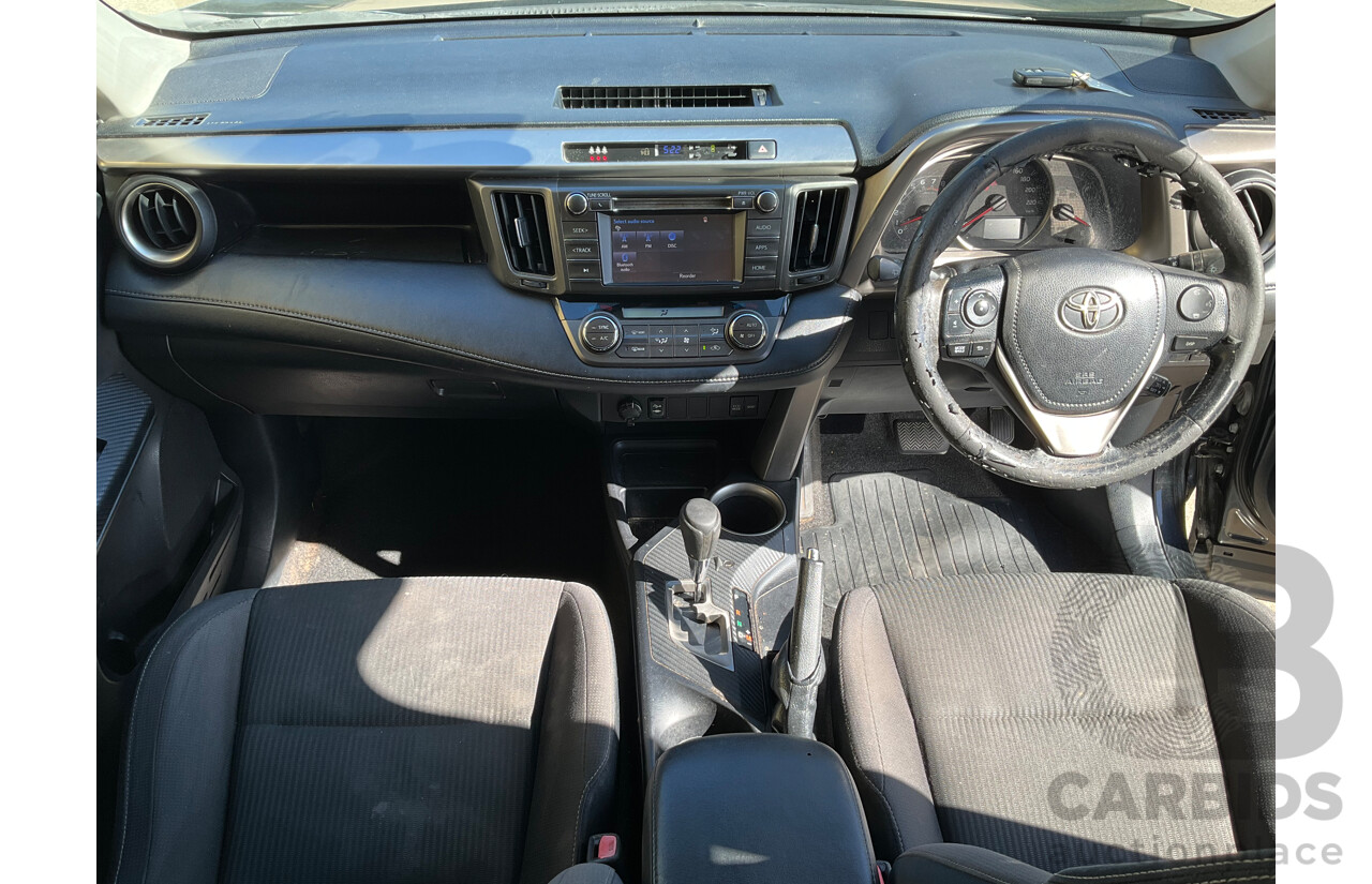 4/2015 Toyota RAV4 GXL (FWD) ZSA42R MY14 Upgrade 4d Wagon Black 2.0L
