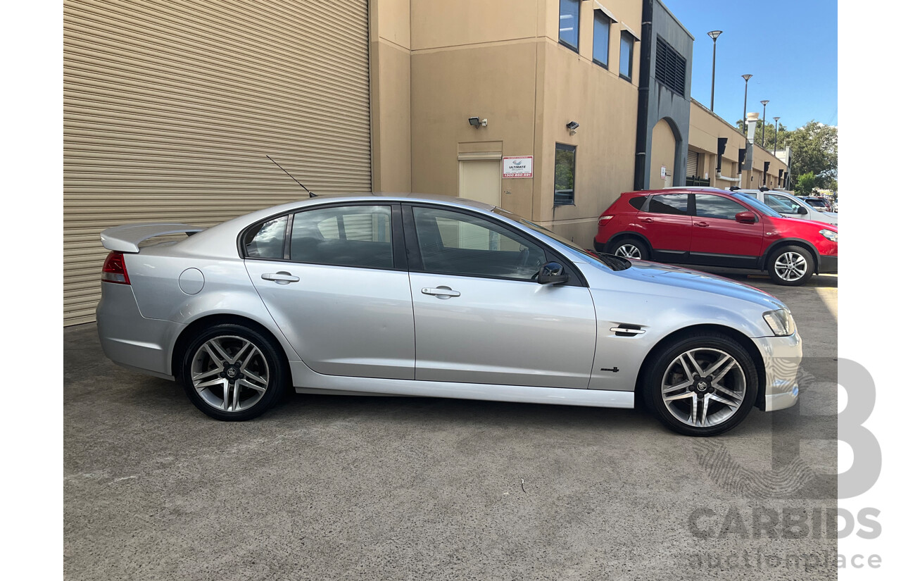 4/2011 Holden Commodore SV6 VE II 4d Sedan Silver 3.6L