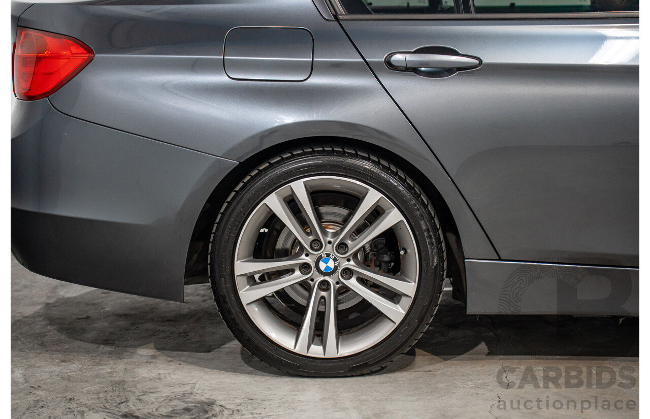 6/2012 BMW 328i Sport Line F30 4d Sedan Mineral Grey Metallic Turbo 2.0L