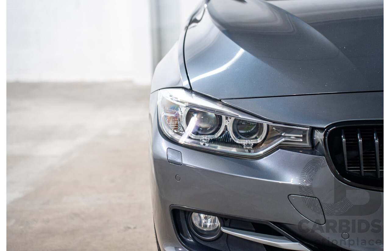 6/2012 BMW 328i Sport Line F30 4d Sedan Mineral Grey Metallic Turbo 2.0L