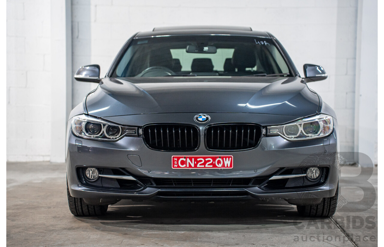 6/2012 BMW 328i Sport Line F30 4d Sedan Mineral Grey Metallic Turbo 2.0L