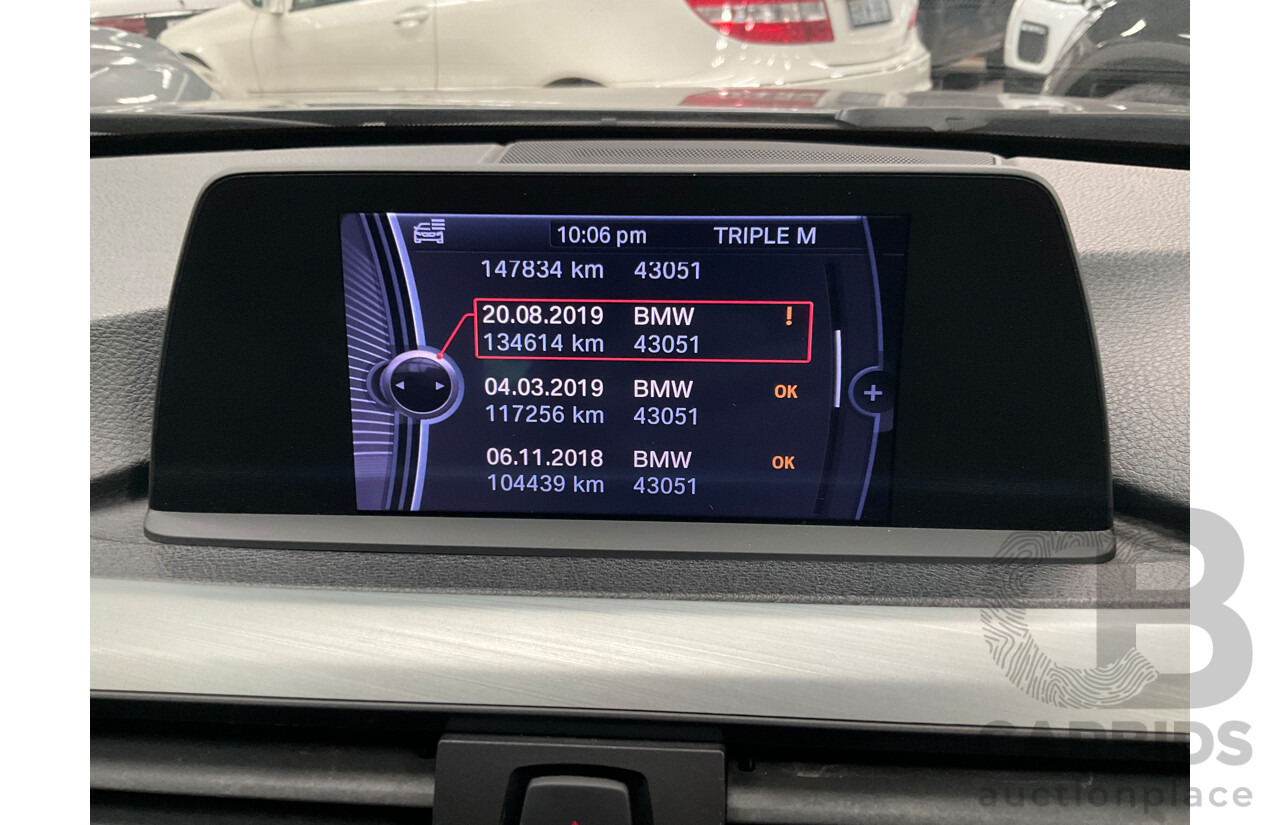 6/2012 BMW 328i Sport Line F30 4d Sedan Mineral Grey Metallic Turbo 2.0L
