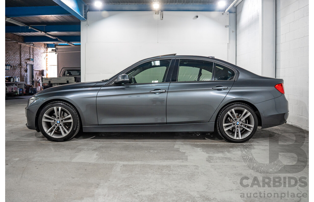 6/2012 BMW 328i Sport Line F30 4d Sedan Mineral Grey Metallic Turbo 2.0L