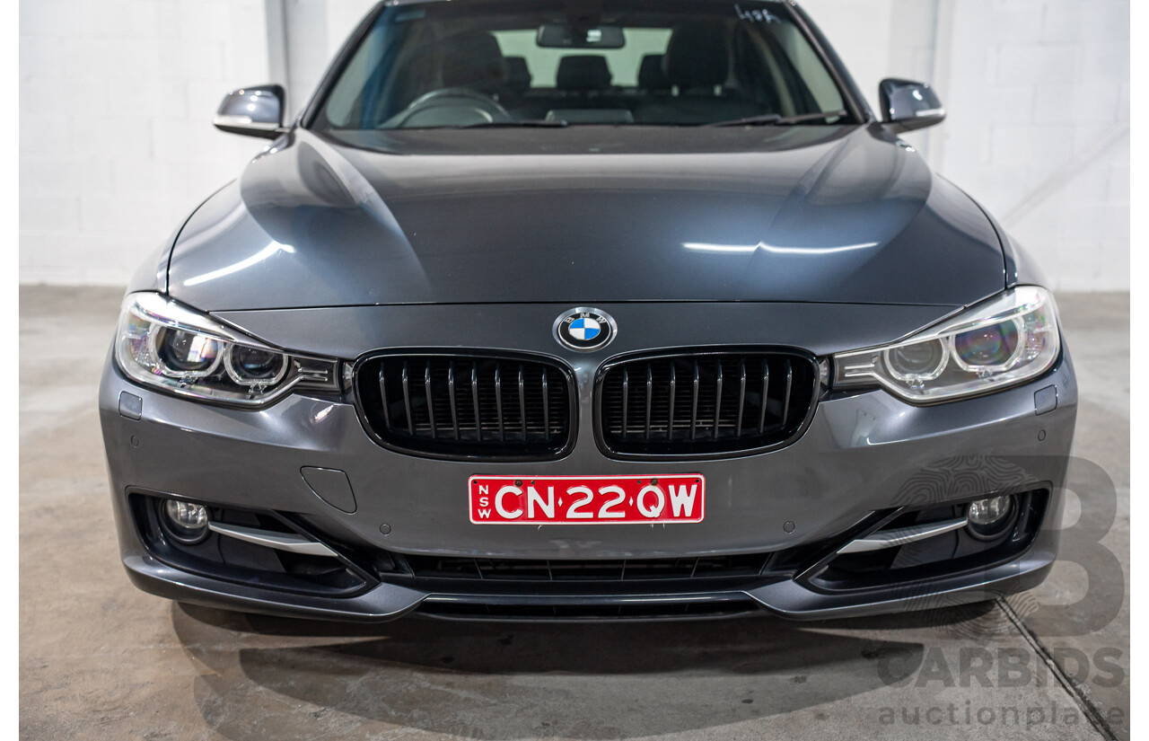 6/2012 BMW 328i Sport Line F30 4d Sedan Mineral Grey Metallic Turbo 2.0L