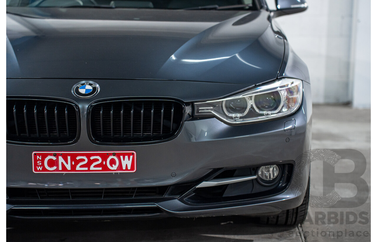 6/2012 BMW 328i Sport Line F30 4d Sedan Mineral Grey Metallic Turbo 2.0L