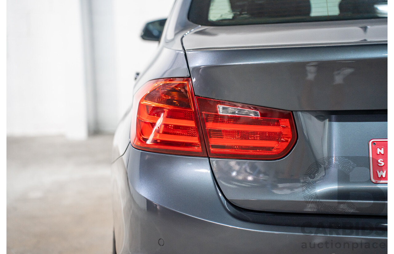 6/2012 BMW 328i Sport Line F30 4d Sedan Mineral Grey Metallic Turbo 2.0L