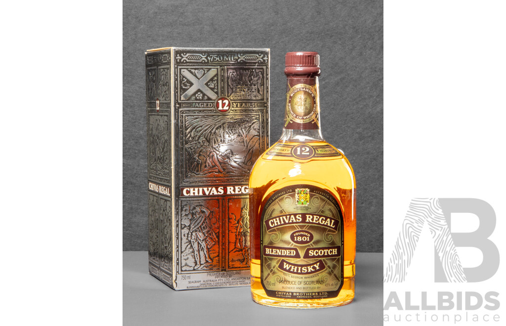 Chivas Regal Blended Scotch Whisky in Presentation Box