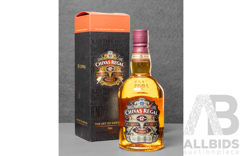 Chivas Regal 'The Art of Hosting' Blended Scotch Whisky in Presentation Box