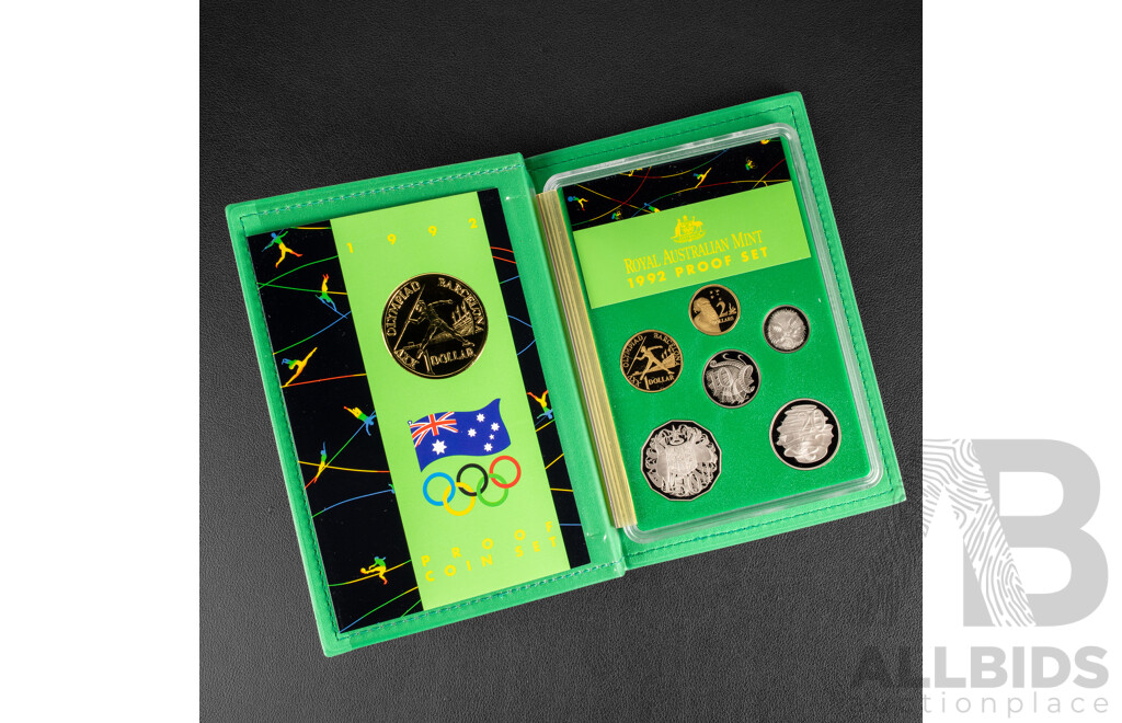 Australian RAM 1992 Six Proof Coin Set, Barcelona Olympics