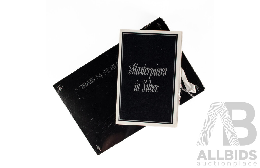 Australian RAM 1990 Masterpieces in Silver Proof Set, the Silver Dollars .925