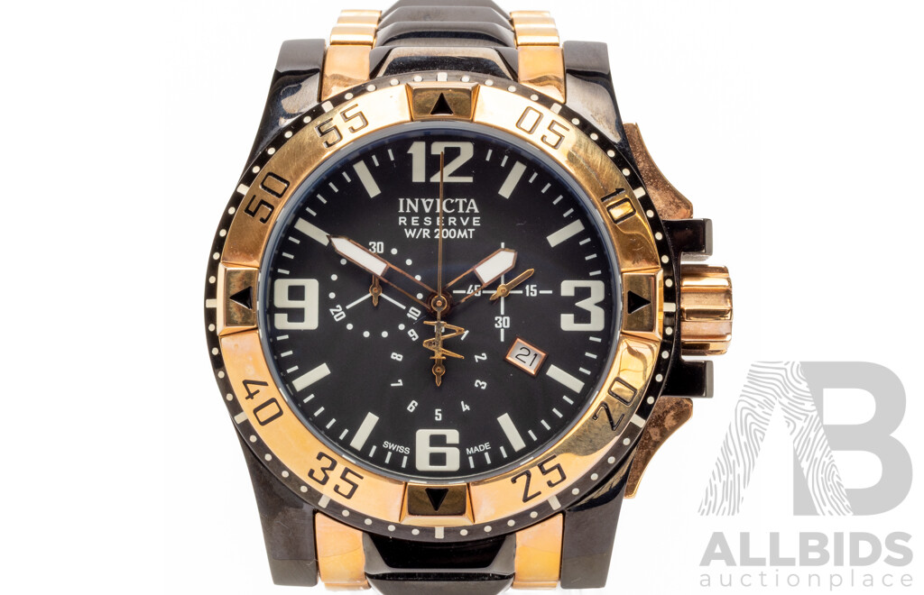 Men's Invicta 'Reserve Excursion' - Lot 1653780 | ALLBIDS