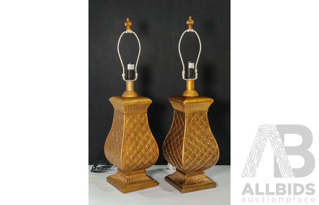 Pair of Vintage Style Table Lamps