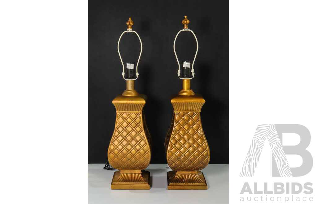 Pair of Vintage Style Table Lamps