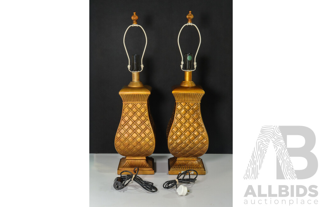 Pair of Vintage Style Table Lamps