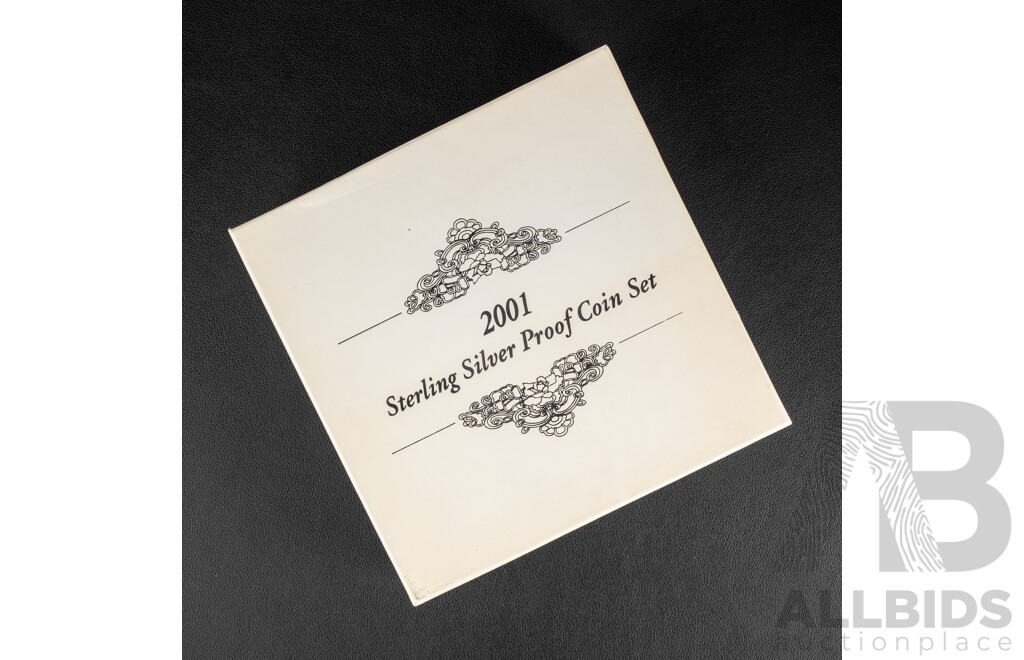 Singapore 2001 Silver Proof Coin Set, Little India .925
