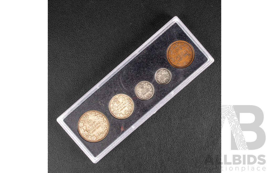 Royal Canadian Mint 90th Anniversary Silver Coin Set .925