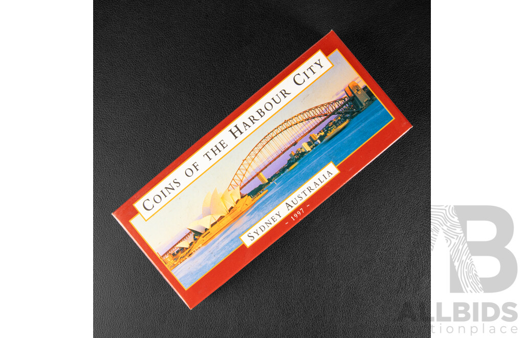 Australian RAM 1997 Silver Ten Dollar Coins of the Harbour City .999