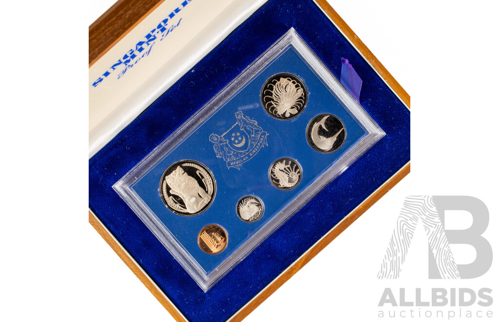 Singapore 1974 Six Proof Coin Set