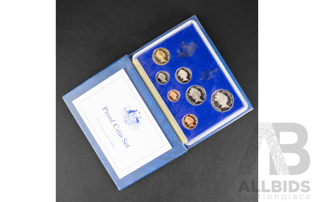 Australian RAM 1987 Seven Proof Coin Set