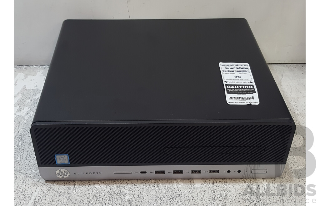 HP EliteDesk 800 G3 SFF Intel Core i7 (7700) 3.60GHz-4.20GHz 4-Core CPU Desktop Computer